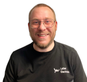 Simon, technician at Latter Electronic